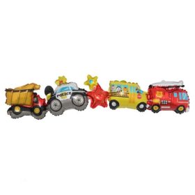 Fólia lufi girland – Járművek