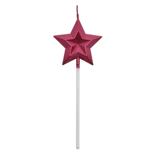 Csillag alakú gyertya – Bordó