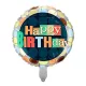 Fólia lufi – Happy Birthday felirattal