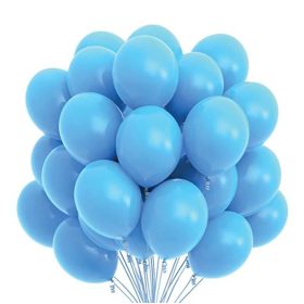 100 darabos latex lufi szett – 15 cm – Világoskék