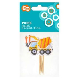 6 darabos torta dekoráció – Munkagépek