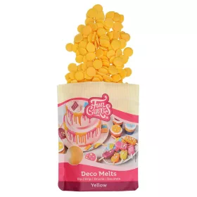 FunCakes Deco Melts bevonó – Sárga – 250g