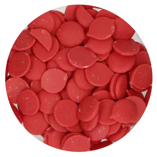 FunCakes Deco Melts bevonó – Piros – 250g
