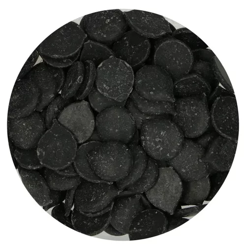 FunCakes Deco Melts bevonó – Fekete – 250g