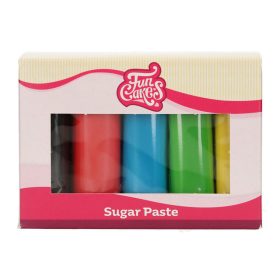 FunCakes fondant – 5 darabos szett – Alapszínek