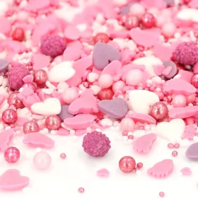 Cake-Masters szórócukor – Baby Love – Rózsaszín 