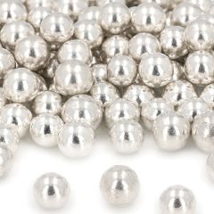   CakeMasters szórócukor, cukorgyöngy – Ezüst gyöngy – 10mm