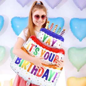 Fólia lufi – Emeletes torta – It’s your Birthday