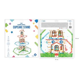 Papír sütemény és muffin állvány – Házikó 