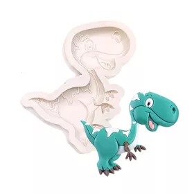   Szilikon fondant és marcipán mintázó – Dinoszaurusz – Mosolygós