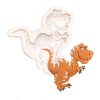 Szilikon fondant és marcipán mintázó – Dinoszaurusz – T-Rex 