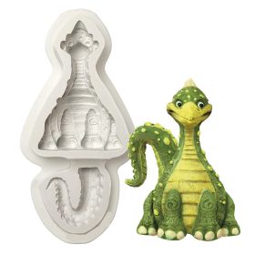   Szilikon fondant és marcipán mintázó – Dinoszaurusz, sárkány
