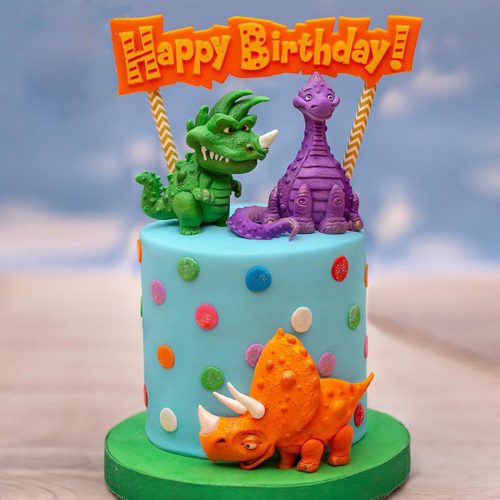 Szilikon fondant és marcipán mintázó – Dinoszaurusz, sárkány