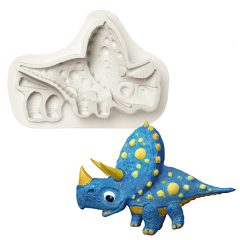   Szilikon fondant és marcipán mintázó – Dinoszaurusz – Tarajos