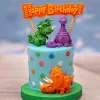 Szilikon fondant és marcipán mintázó – Dinoszaurusz – Tarajos