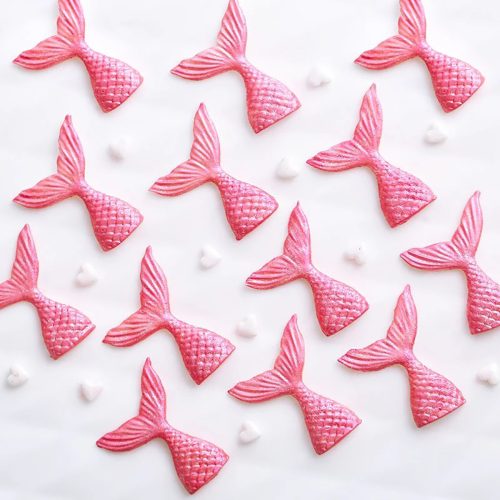 Szilikon bonbon és csokoládé forma – Sellő uszony - Kicsi