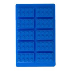 Szilikon bonbon forma – LEGO (10 részes) - Nagy
