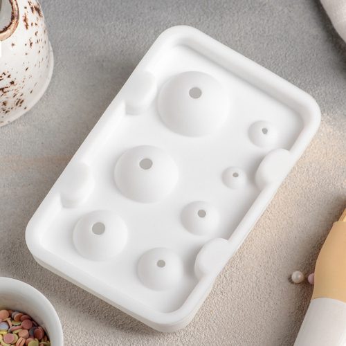 Szilikon fondant és marcipán mintázó – Gömb, golyó