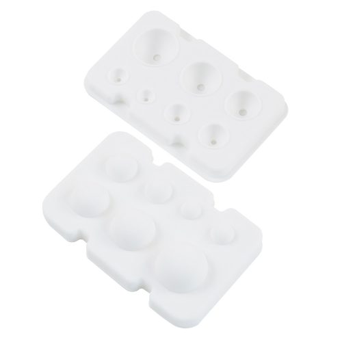 Szilikon fondant és marcipán mintázó – Gömb, golyó