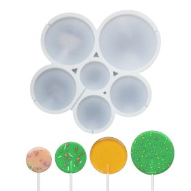 Szilikon nyalóka forma – Kör