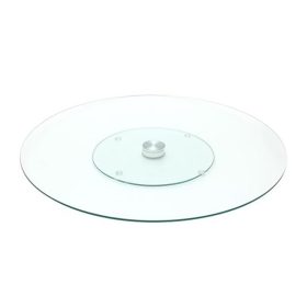 Forgatható üveg tortaállvány – 30 cm