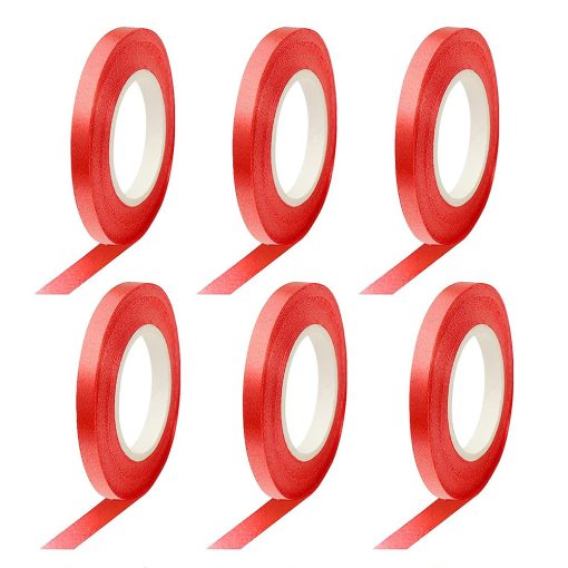 6 darabos lufi kötöző szalag – Piros