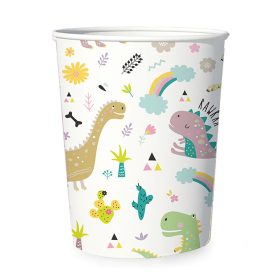 6 darabos papír pohár – Dinoszaurusz