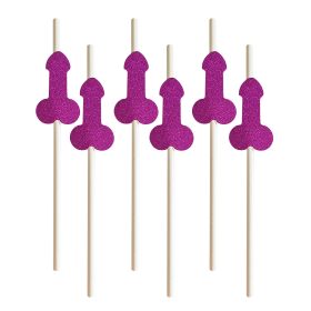 6 darabos papír szívószál – Kuki