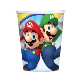 8 darabos papír pohár – Super Mario