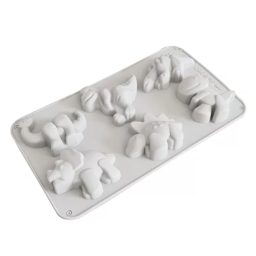 6 részes szilikon forma – Dinoszauruszok