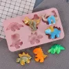 6 részes szilikon forma – Dinoszauruszok