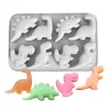 8 részes szilikon forma – Dinoszauruszok
