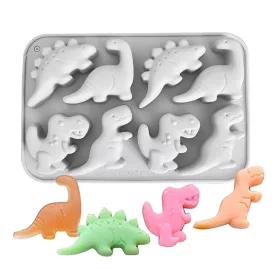 8 részes szilikon forma – Dinoszauruszok