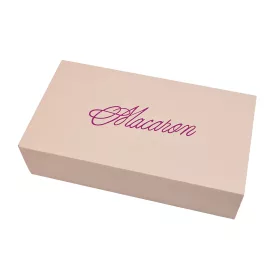 12 részes macaron doboz – Barack színű