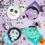 6 darabos papír tányér – Halloween – Szörnyek