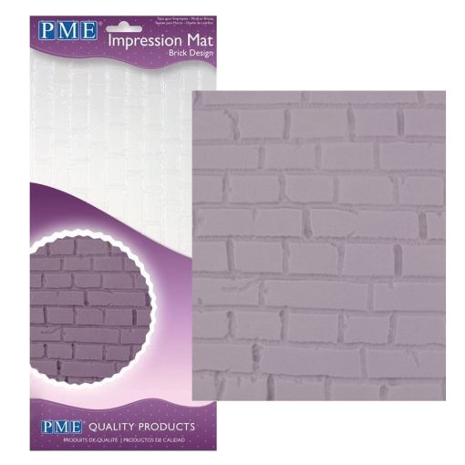 PME műanyag mintázó lap – Tégla minta