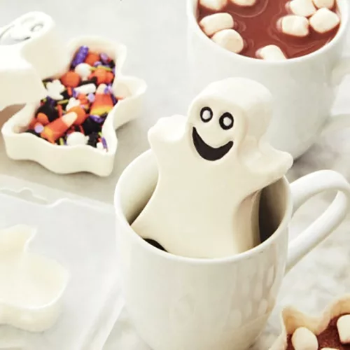 Wilton 3D csokoládé forma, csokibomba – Halloween – Szellem