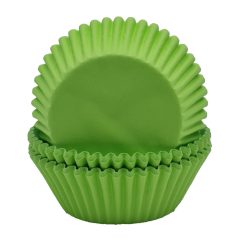 100 darabos muffin papír – Zöld