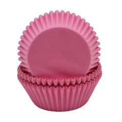 100 darabos muffin papír – Rózsaszín