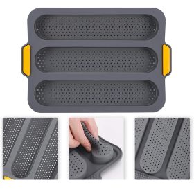 Szilikon bagett sütőforma 