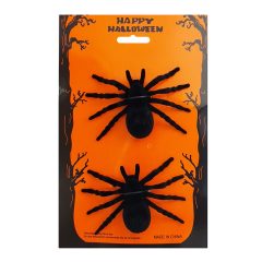 Halloween-i dekoráció – 2 darabos pók szett