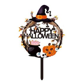 Műanyag tortadekoráció – Halloween 