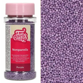   FunCakes szórócukor, cukorgyöngy – Apró gyöngyök – Lila