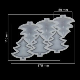 Szilikon nyalóka forma – Karácsonyfa, fenyőfa
