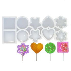 Szilikon nyalóka forma – Vegyes formák