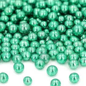   Cake-Masters szórócukor, cukorgyöngy – Metál zöld – 40g