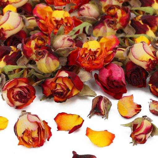 Cake-Masters ehető szárított virág – Sárga és piros rózsabimbó – 10g