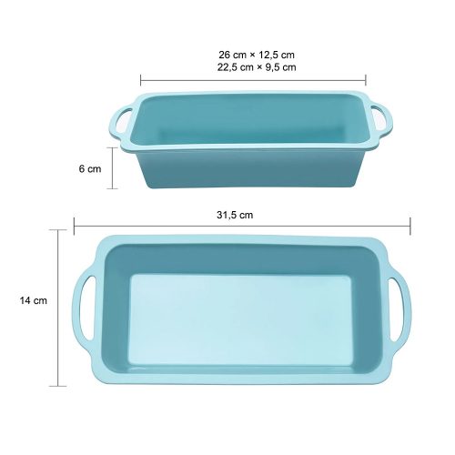 Szilikon sütőforma, fém merevítéssel – Kenyér forma, püspökkenyér 