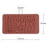 Szilikon csokoládé és fondant forma – Betűk