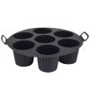 Air Fryer szilikon betét, szilikon sütőkosár – Muffin forma